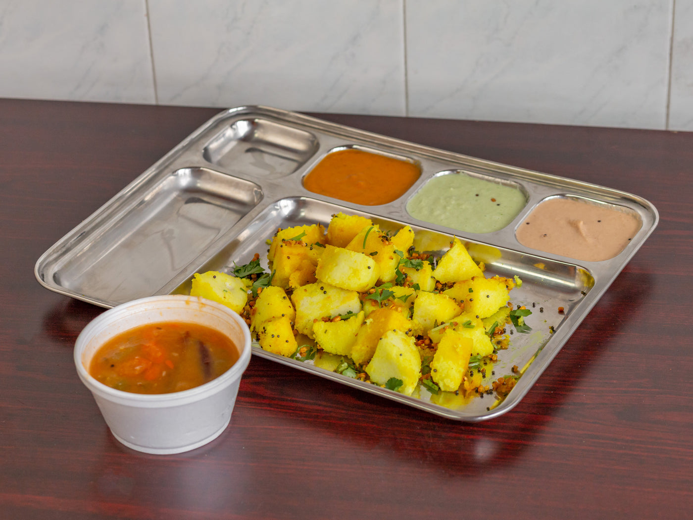 Masala Idly / Idly 65 / Podi Idly - No sides